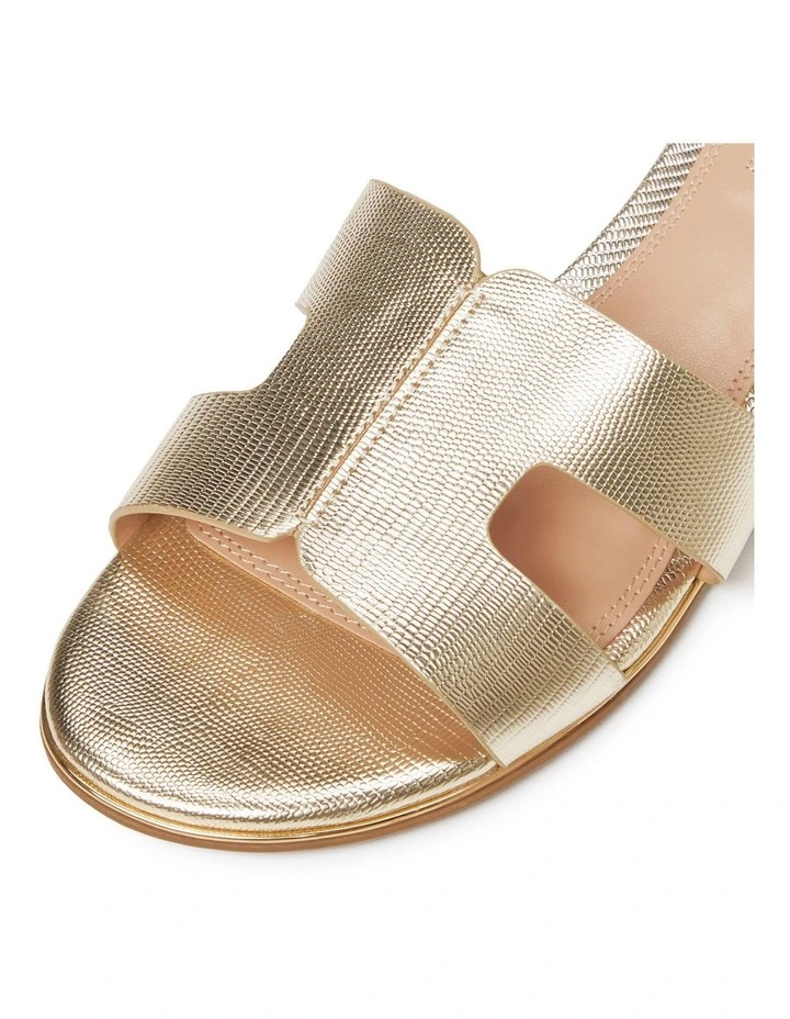 Loopers Sandal in Gold image 5