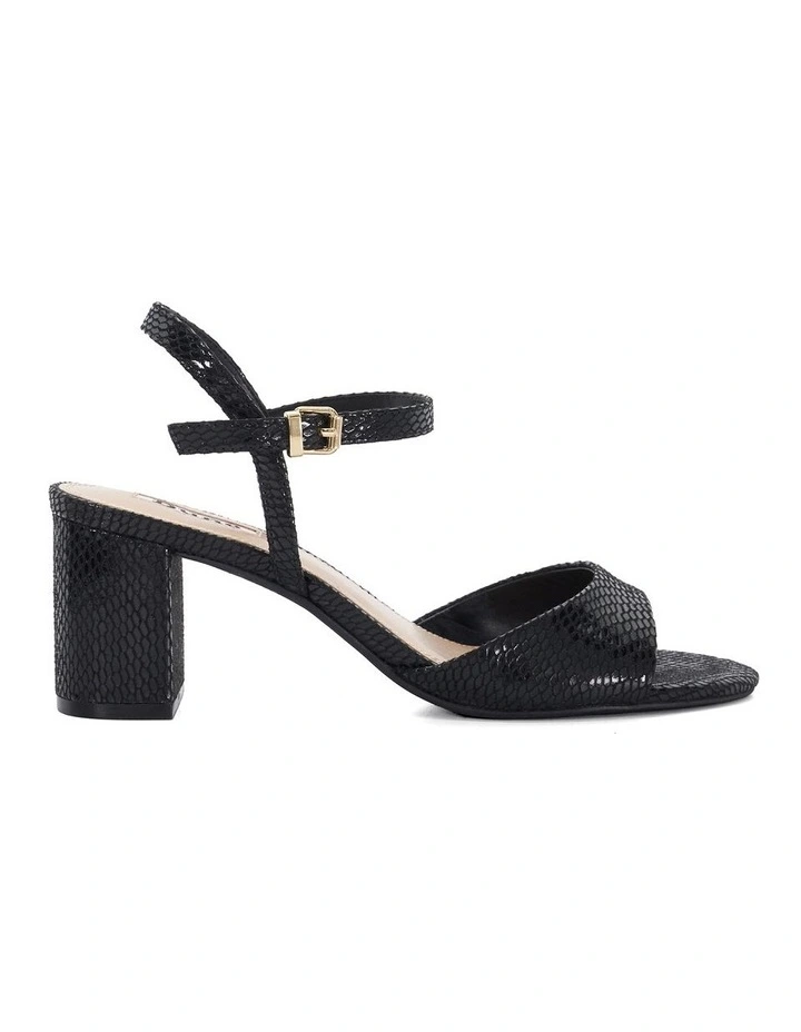 Maizel Heeled Sandal in Black image 1