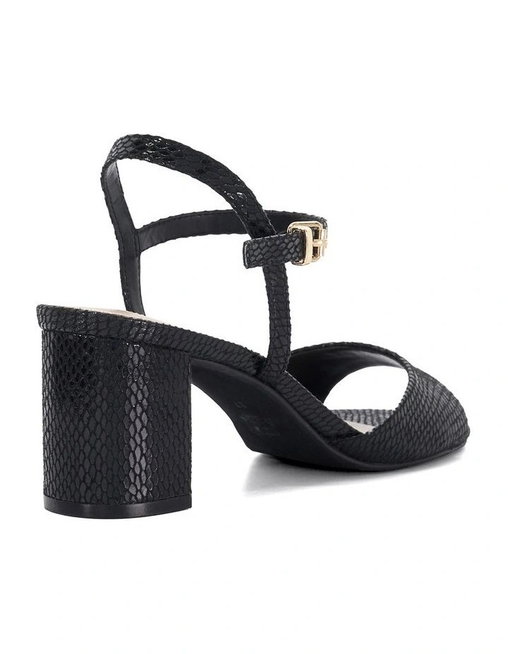 Maizel Heeled Sandal in Black image 4