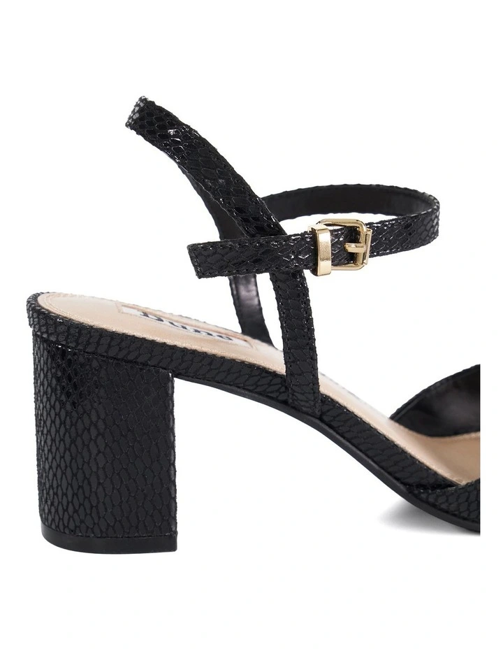 Maizel Heeled Sandal in Black image 5