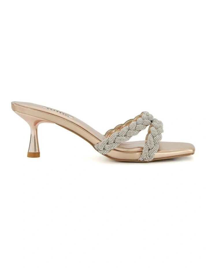 Metallic Heel in Rose Gold image 1