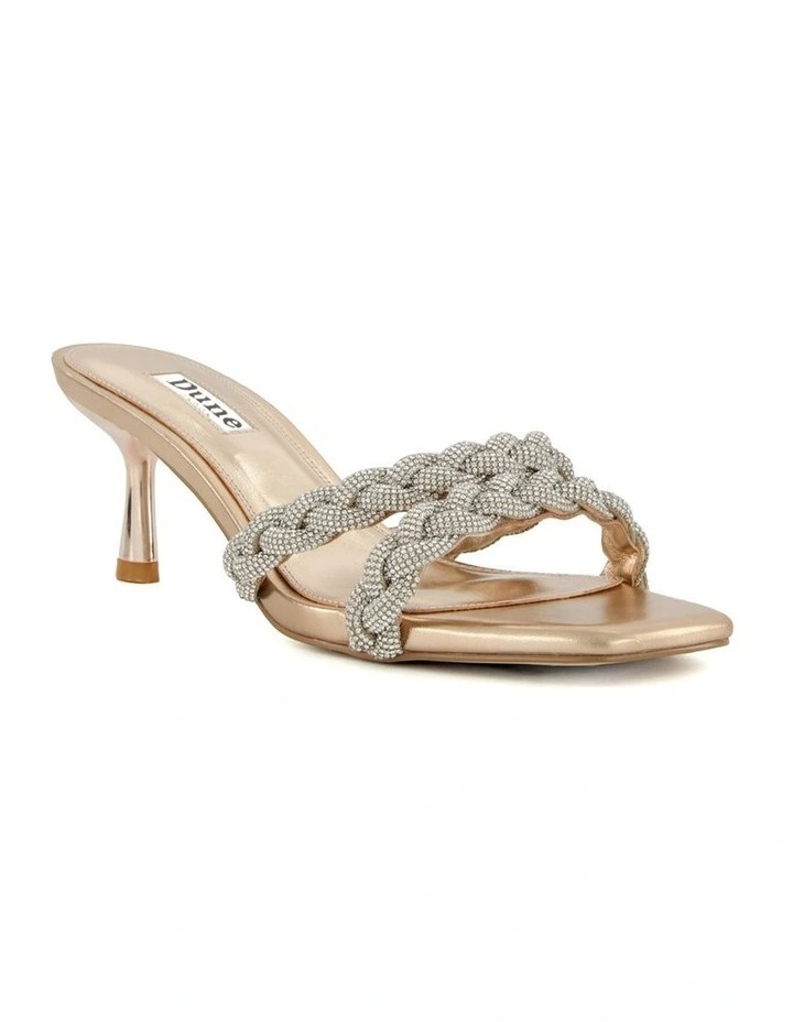 Metallic Heel in Rose Gold image 2