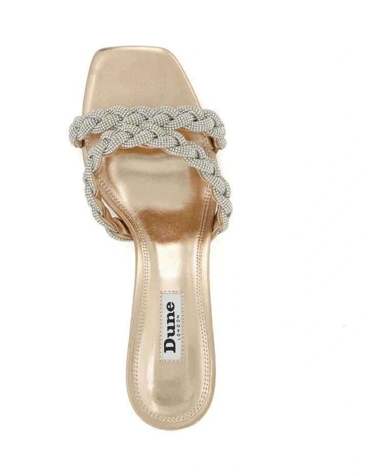 Metallic Heel in Rose Gold image 3