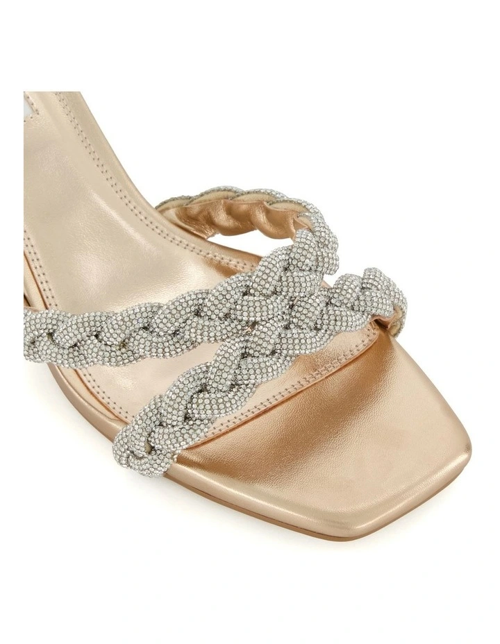 Metallic Heel in Rose Gold image 5