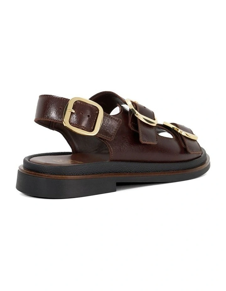 Luckles Sandal In Brown image 4