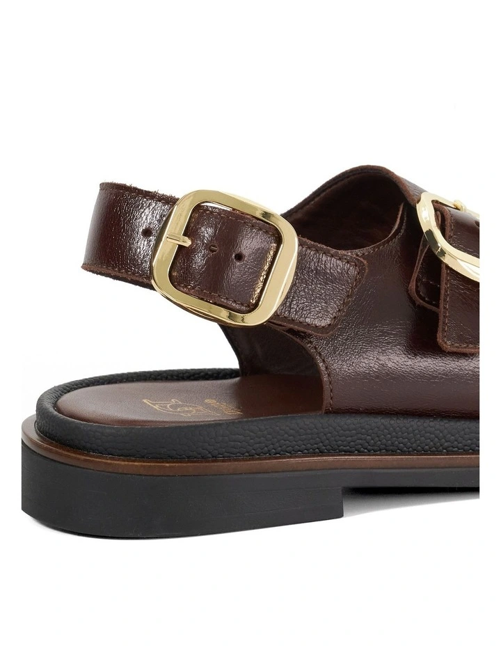 Luckles Sandal In Brown image 5
