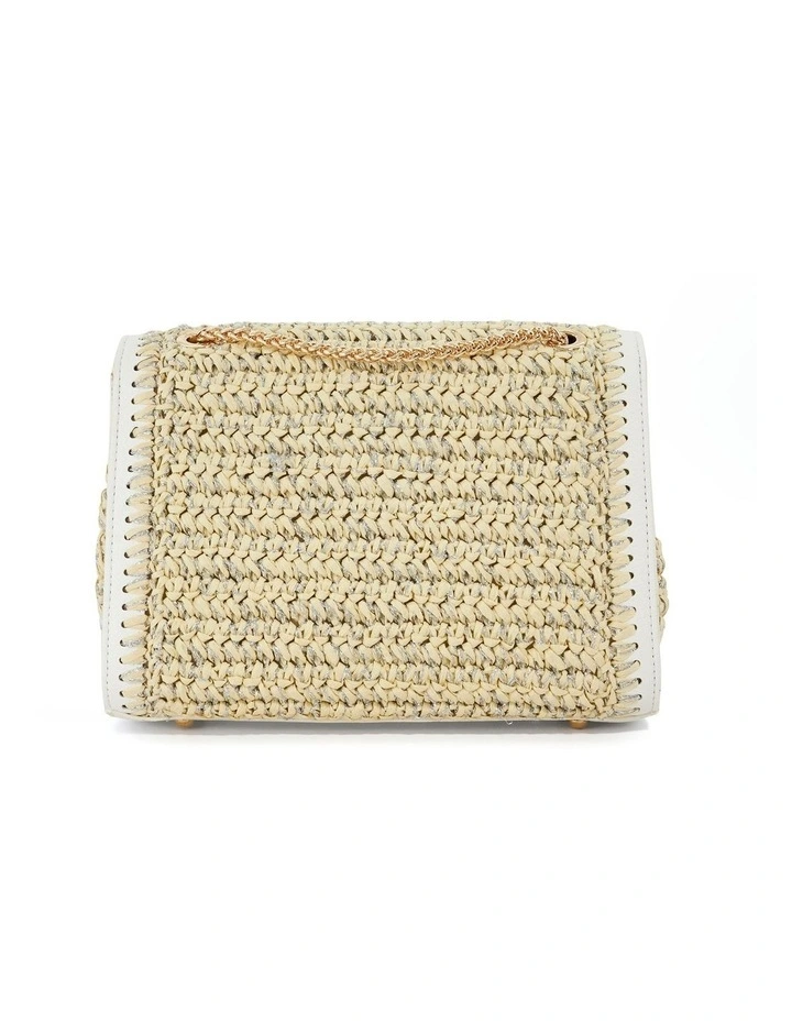 Delphinium Clutch In White image 5