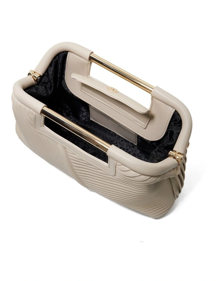 Ebec Clutch In Ecru image 3