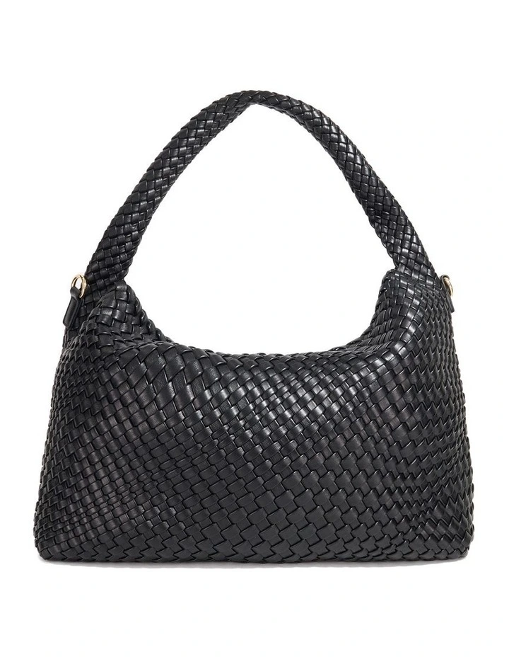 Deliberate L Tote Bag in Black image 4