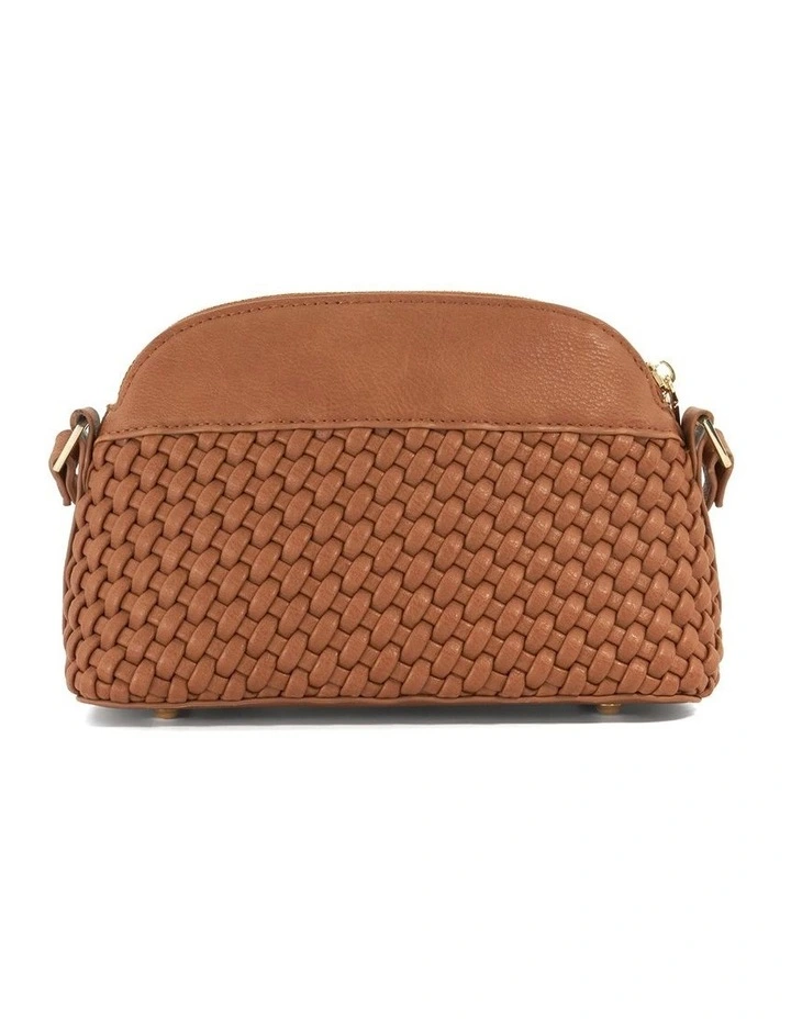 Distinct Crossbody Bag in Tan image 5