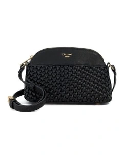 Distinct Crossbody Bag in Black