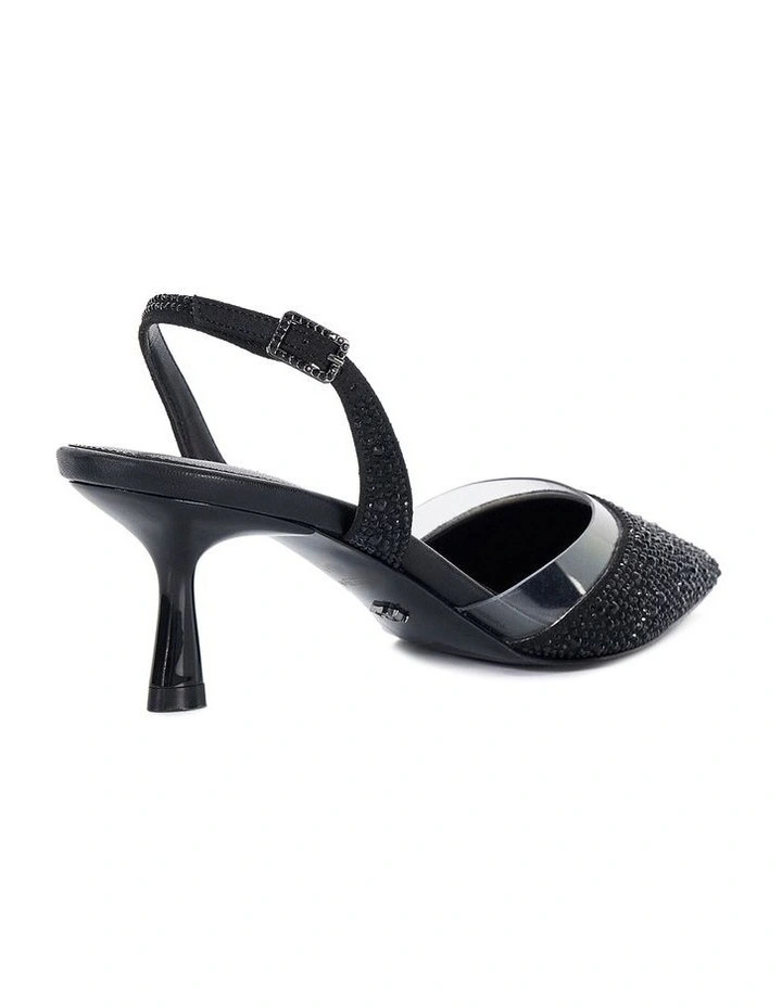 Cassidy Slingback in Black image 4