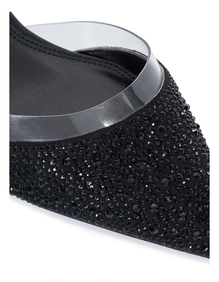 Cassidy Slingback in Black image 5