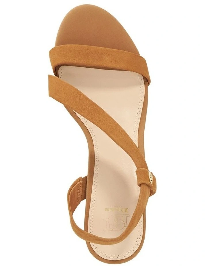 Jesterd Heeled Sandal in Tan image 3