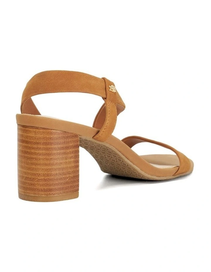 Jesterd Heeled Sandal in Tan image 4