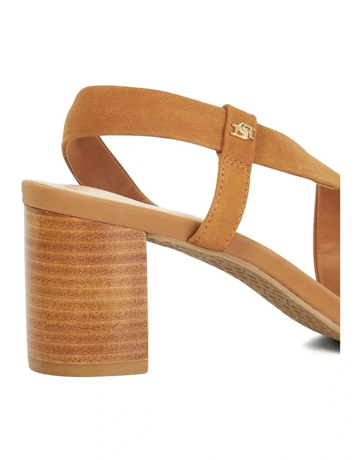 Jesterd Heeled Sandal in Tan image 5