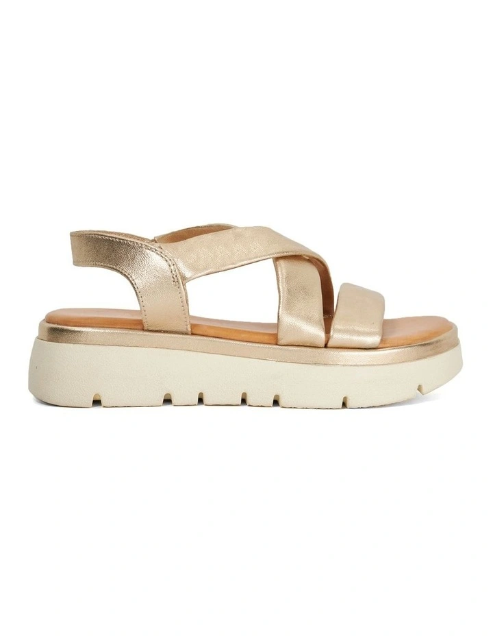 Lounge Sandal in Gold image 1