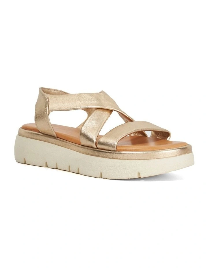 Lounge Sandal in Gold image 2