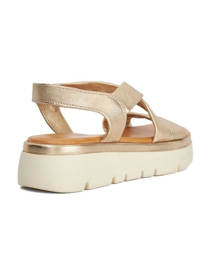 Lounge Sandal in Gold image 4