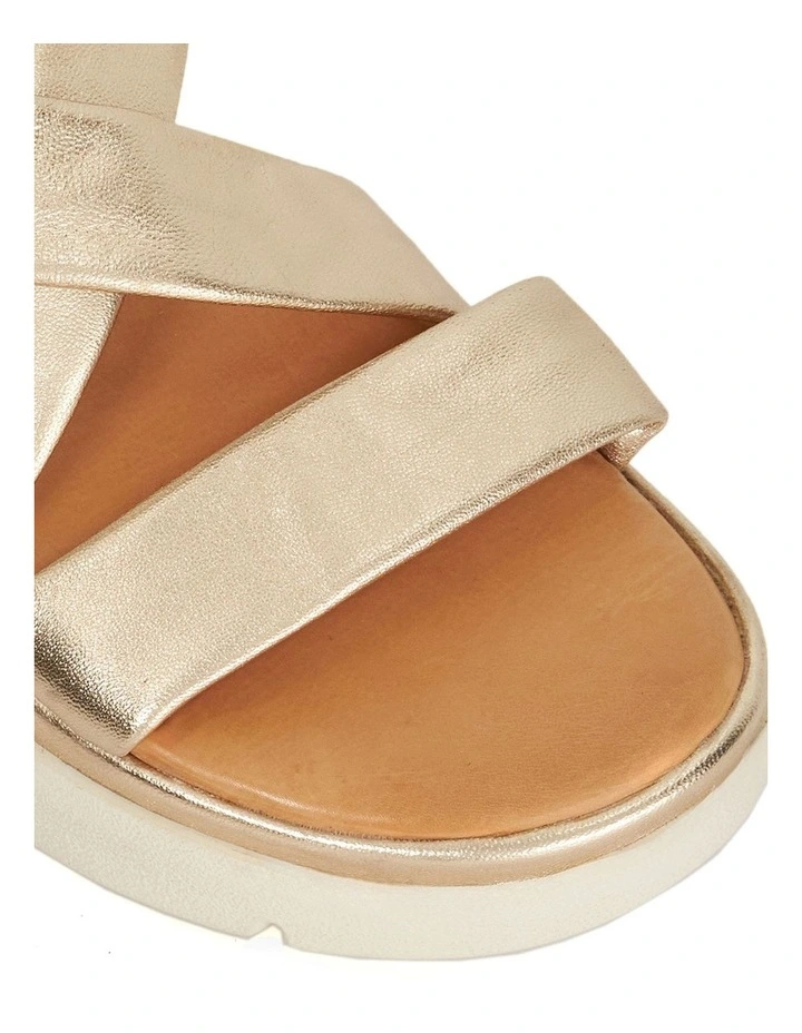 Lounge Sandal in Gold image 5