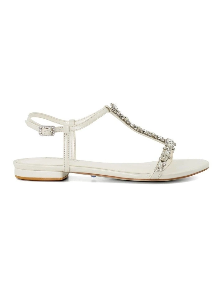 Nuptuals Bridal Flat in Ivory image 1