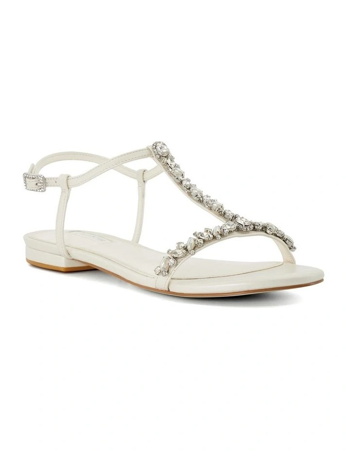 Nuptuals Bridal Flat in Ivory image 3