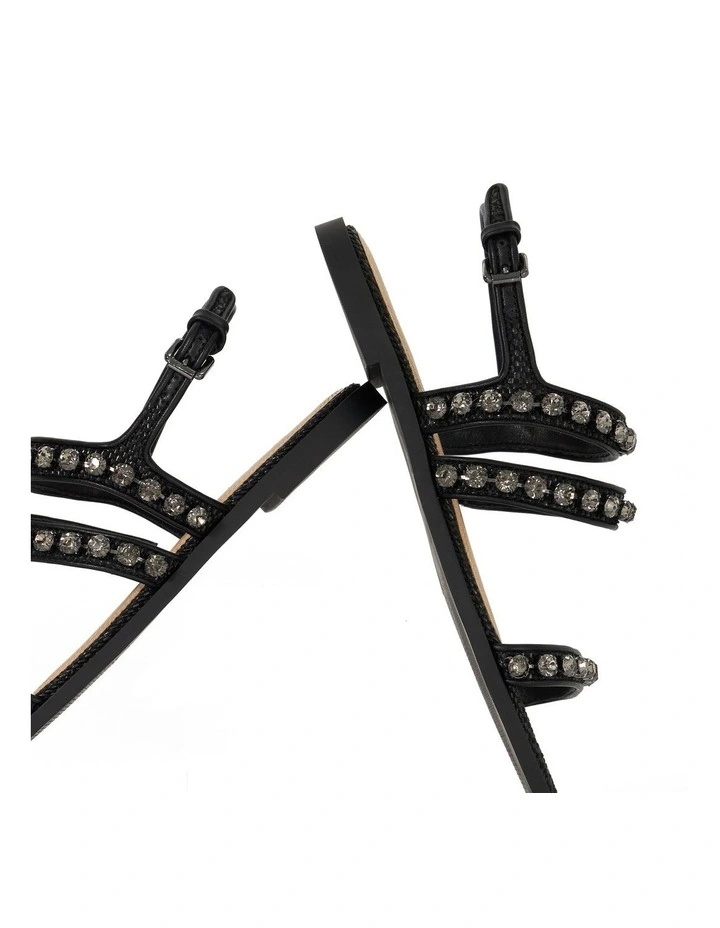 Leo Sandals In Black image 5