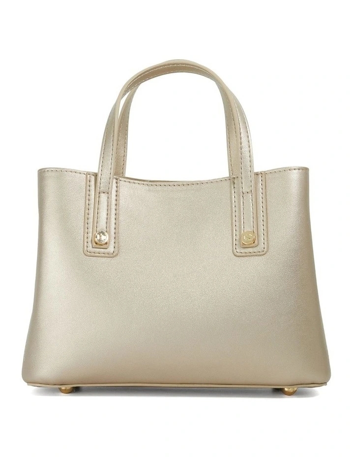 Deavie Mini Tote In Gold image 4