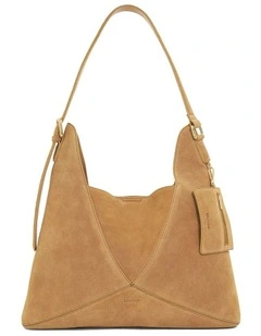 Dearest Slouch Tote In Tan