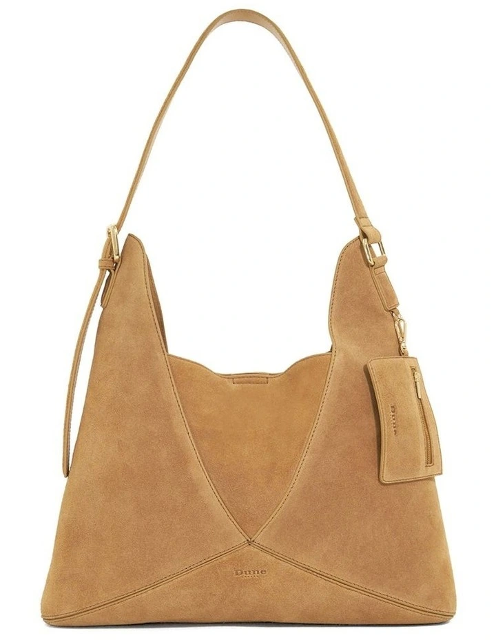 Dearest Slouch Tote In Tan image 1