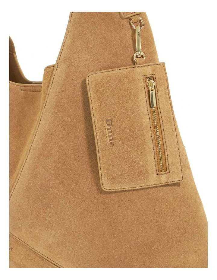Dearest Slouch Tote In Tan image 6