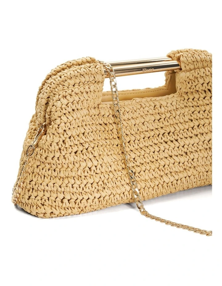 Elsabeth Clutch In Natural image 6