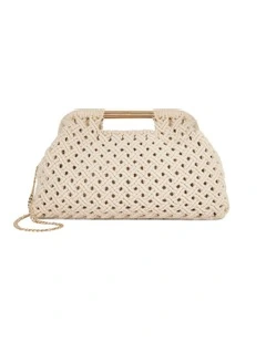 Elsabeth Clutch In Cream