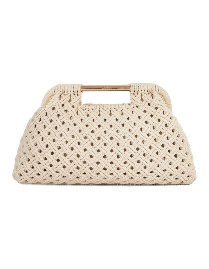 Elsabeth Clutch In Cream image 5