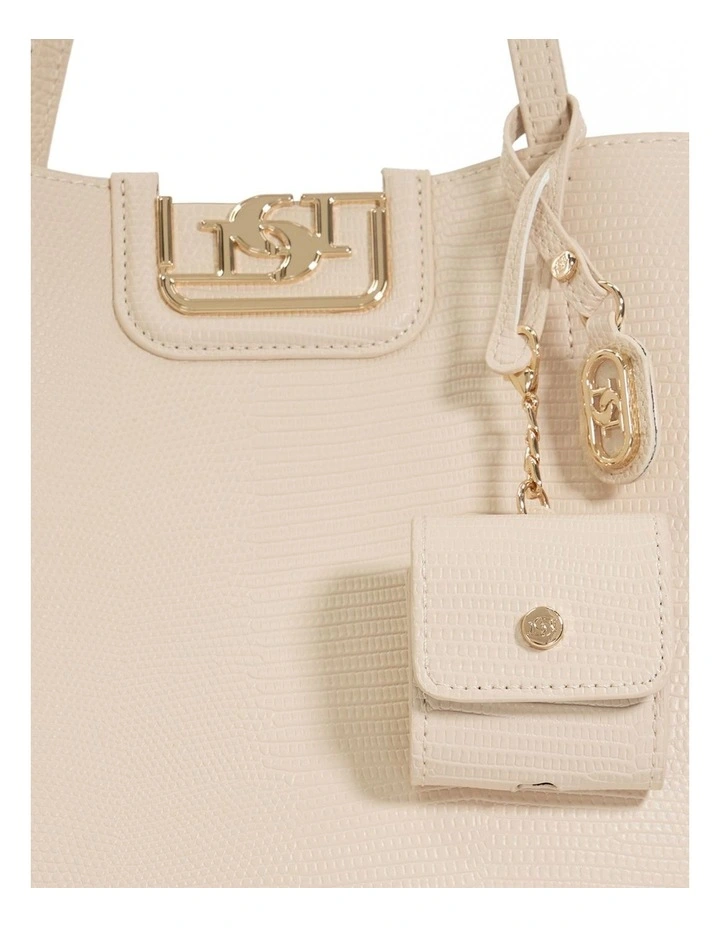 Direct Tote In Ecru image 5