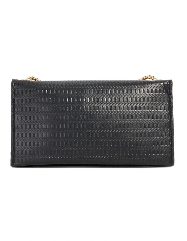 Serenities Crossbody Clutch In Black image 5