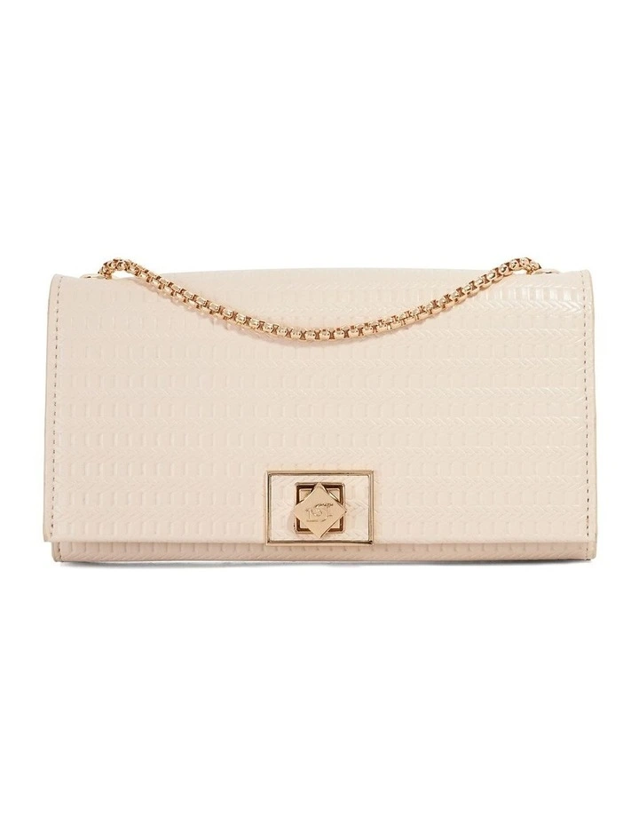 Serenities Crossbody Clutch In Ecru image 1