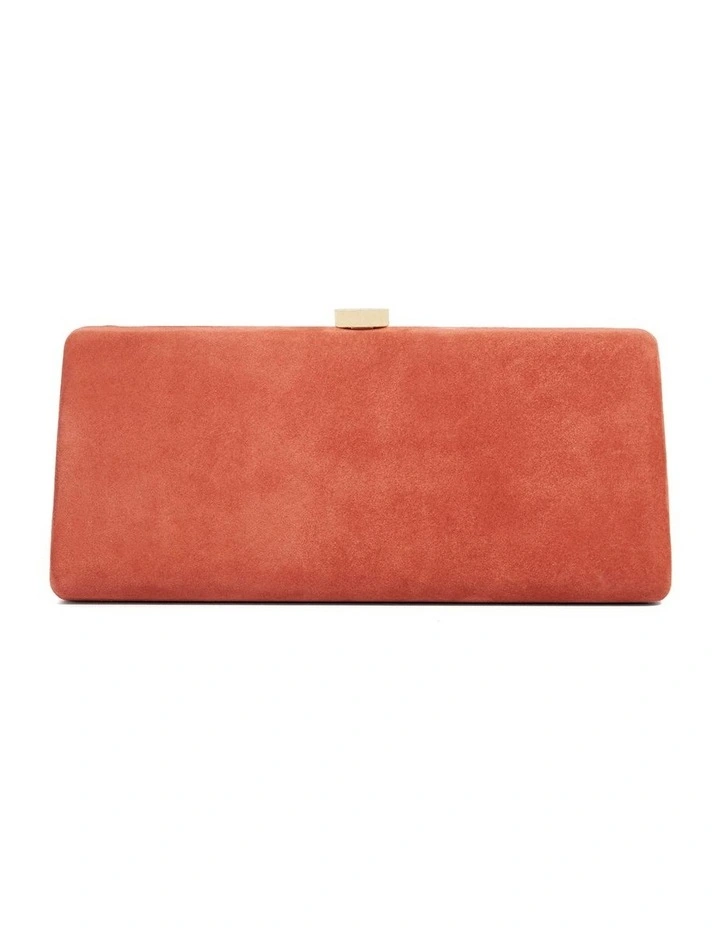 Belinda Tear Drop Clutch In Blush image 4