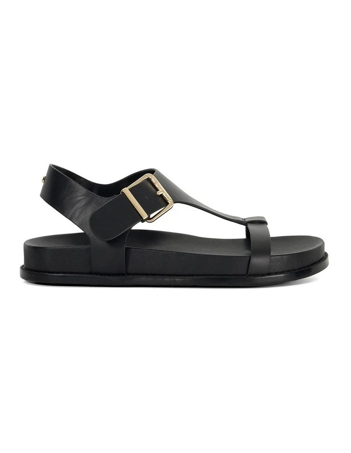 Lostin Thong Sandal in Black image 1