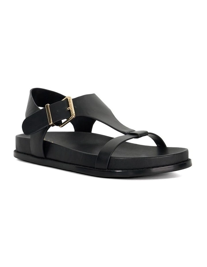 Lostin Thong Sandal in Black image 2