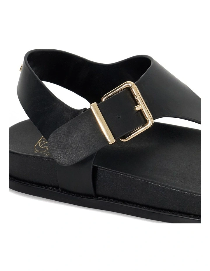 Lostin Thong Sandal in Black image 5