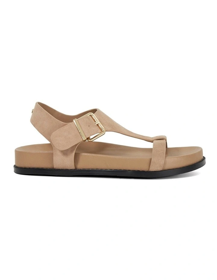 Lostin Thong Sandal in Taupe image 1