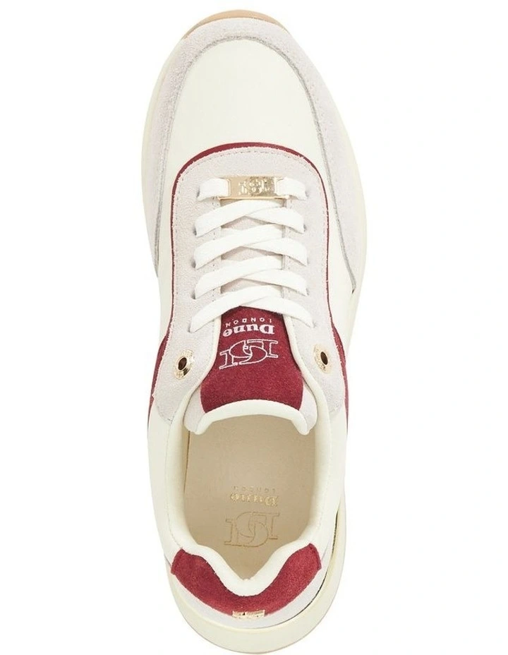 Eludes Trainer Shoe in White image 3