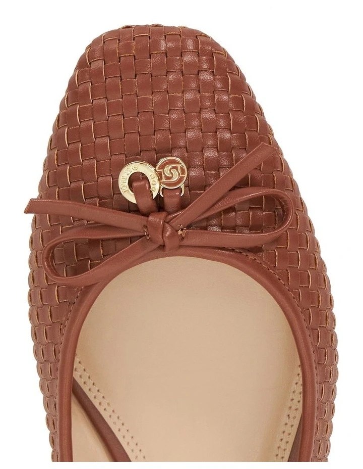 Harries Slingback Flat in Tan image 5