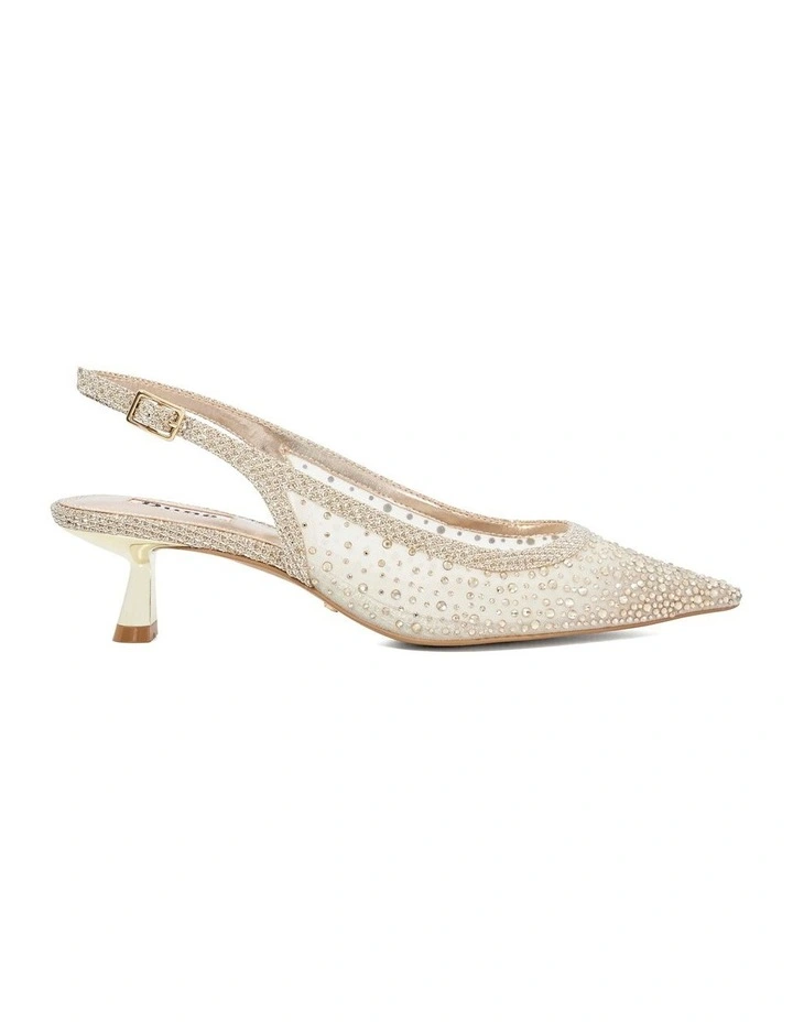 Ciana Slingback Heel in Cream image 1
