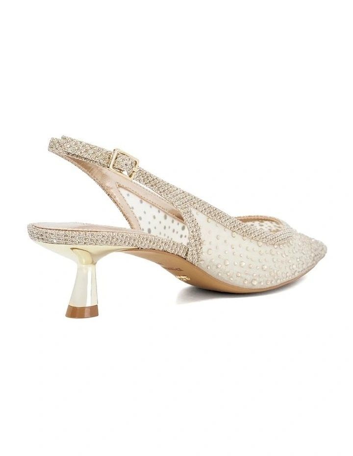 Ciana Slingback Heel in Cream image 4