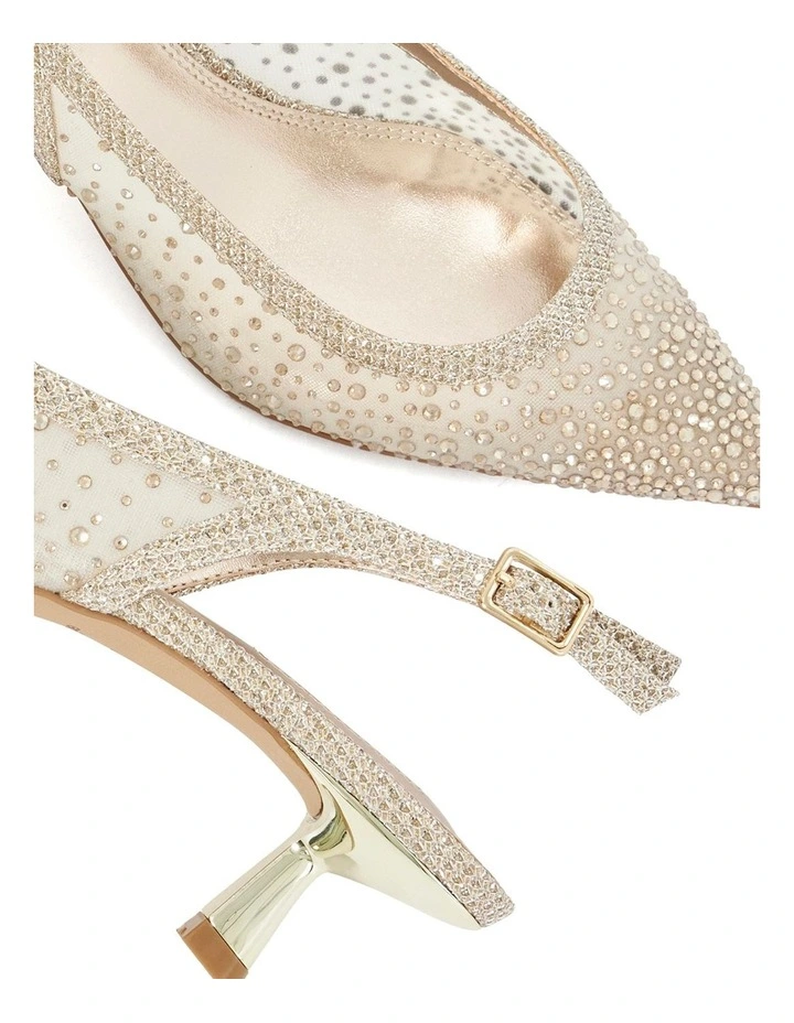 Ciana Slingback Heel in Cream image 5