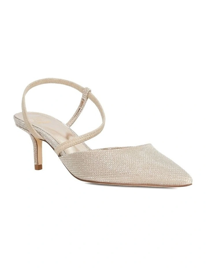 Chasing Slingback Court in Gold image 2