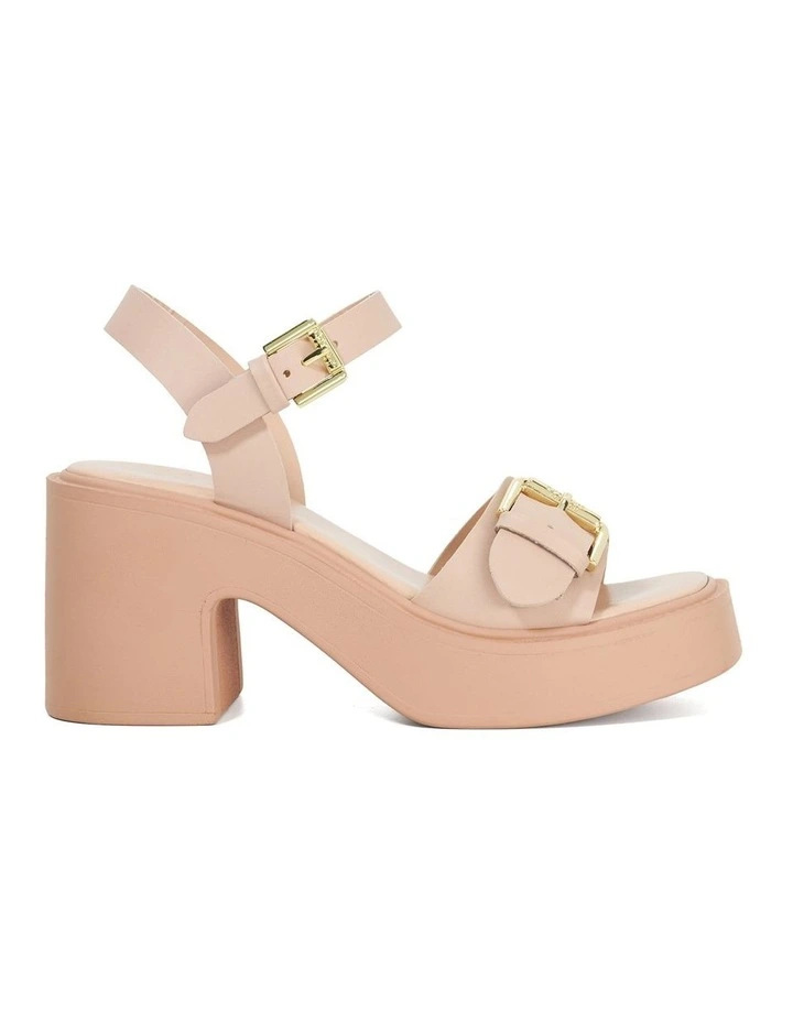 Jupiter Block Heel In Blush image 1