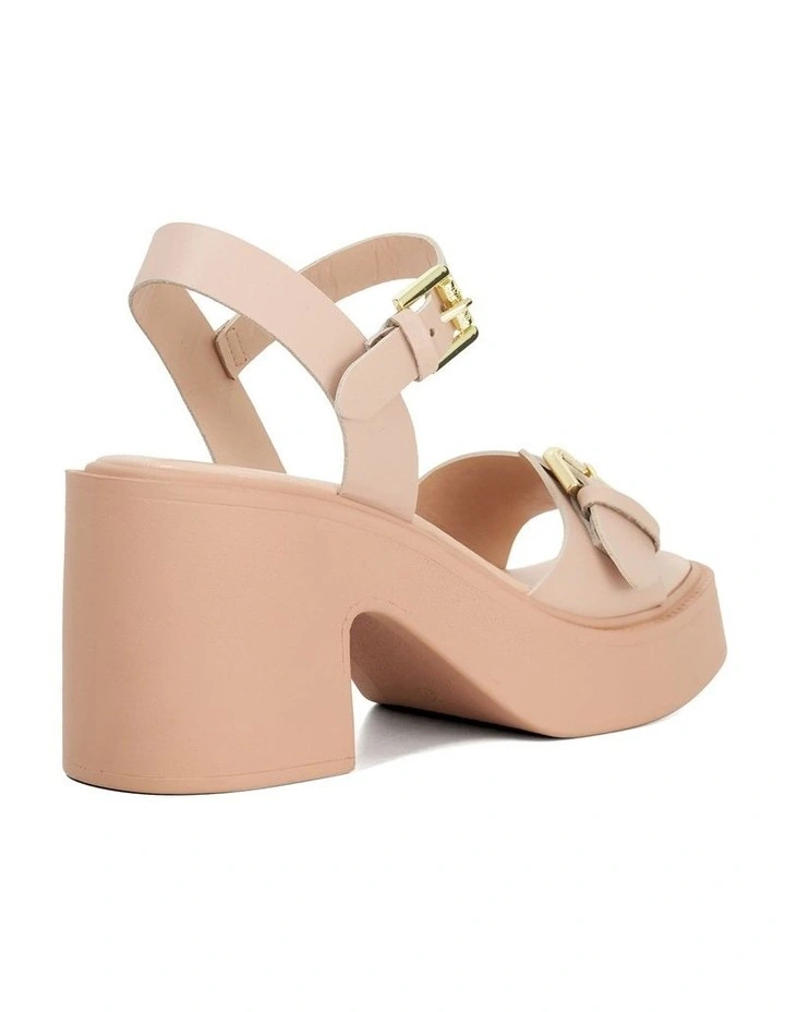 Jupiter Block Heel In Blush image 5